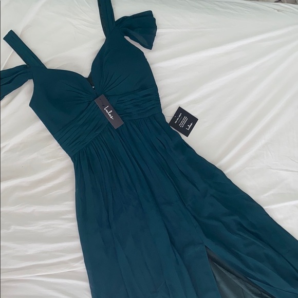 Lulus Dresses & Skirts - NWT Lulu’s Ocean of Elegance Formal Maxi Dress